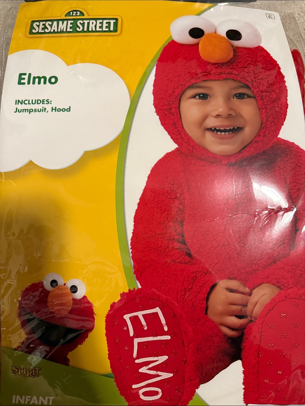 Sesame Street Elmo costume